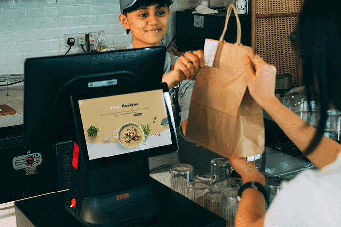 Seamless and modern ordering process